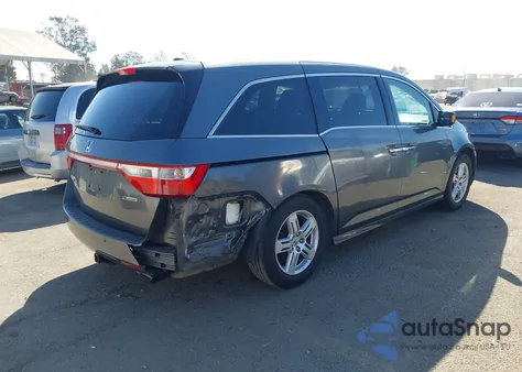 2012 Honda Odyssey Touring/Touring Elite from USA, damaged, VIN 5FNRL5H98CB049659